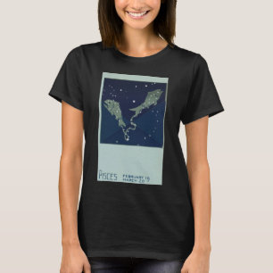 うお座 ヴィンテージ 星座 占星術 Tシャツ