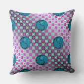 うお座 & 水の酉年 クッション (裏面)