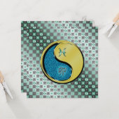 うお座 & 金の兎 カード (正面/裏面インサイチュ)