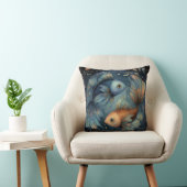 うお座 魚 占星術 天体 誕生日 クッション (椅子)