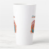 うお座 魚 星座 占い 水 アストロロジー サイン カフェラテマグ (正面)