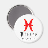 うお座, 2月19日 - 3月20日 マグネット (正面/裏面)