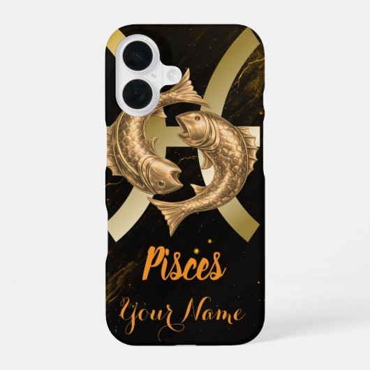 うお座 Case-Mate Barely There iPhone 16ケース (裏面)