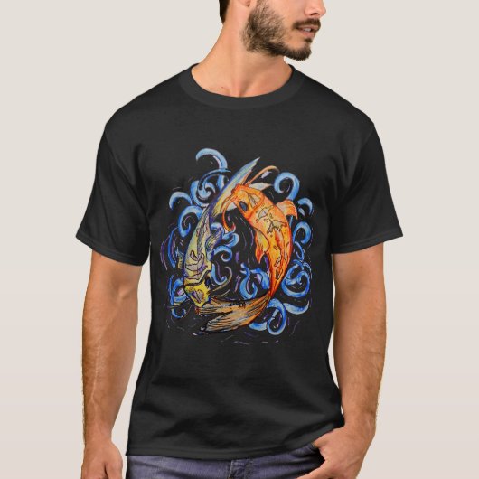 うお座 Tシャツ (正面)