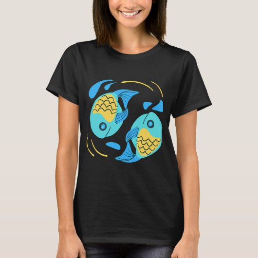 うお座 Tシャツ (正面)
