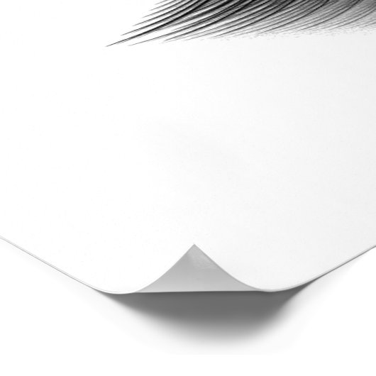 うがいする ポスター (角)