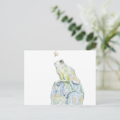 うがいカエル ポストカード (スタンド正面)