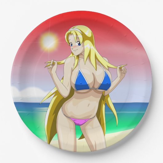 うこぎ夏 ペーパープレート (正面)