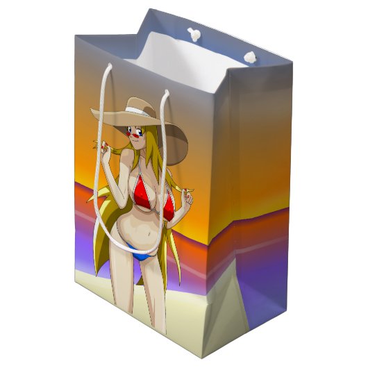 うこぎ夏 ミディアムペーパーバッグ (正面アングル)