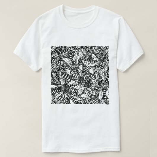 うごめく生き物 Tシャツ (デザイン正面)