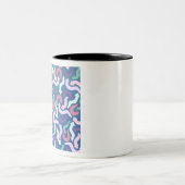 うごめくPlanaria ツートーンマグカップ (中央)