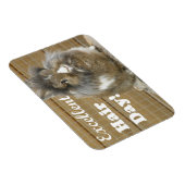 うさぎおもしろいの「素晴らしい髪の日」 マグネット (右側)