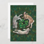 「うさぎが凍りついてしまうなんて」 フラットカード (正面/裏面)