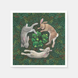 「うさぎが凍りついてしまうんだよ」 紙ナプキン スタンダードカクテルナプキン