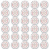 うさぎが1歳の誕生日を迎える Some+Bunny+is+Turning+One 1st Birth シール (正面)