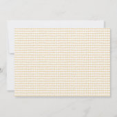 うさぎさんの誕生日パーティー写真招待状 招待状 (裏面)