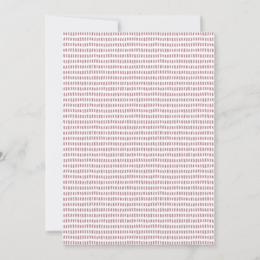 うさぎさんの誕生日パーティー招待状 招待状 (裏面)