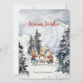 うさぎすてきを歌う シーズンカード (正面)