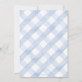 うさぎちゃんがやってくる！ベイビーシャワーの招待状 招待状 (裏面)