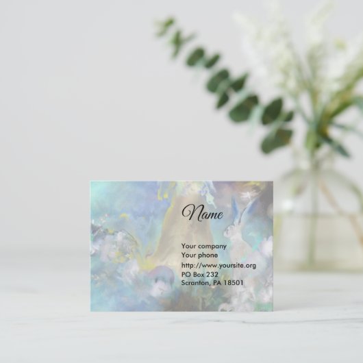 うさぎのおはなし 名刺 (スタンド正面)