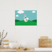 うさぎのアリス ポスター (キッチン)