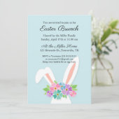 うさぎのイースターパーティー招待状 招待状 (スタンド正面)