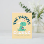 うさぎのサウルスがイースターの喜びを吠える シーズンカード (スタンド正面)