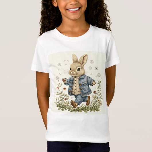 うさぎのジャック Tシャツ (正面)
