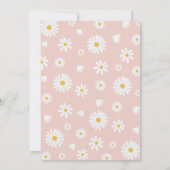 うさぎのデイジー誕生日パーティー招待状 招待状 (裏面)