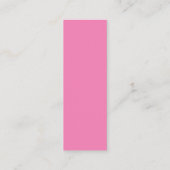 うさぎのハッピーイースターしおり スキニー名刺 (裏面)