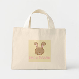 うさぎのバンバントートバッグ ミニトートバッグ