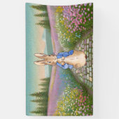 うさぎのピーターは野の花でした 横断幕 (縦)