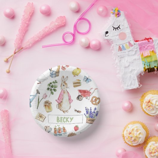 うさぎのピーターピンク ペーパーボウル (パーティー)