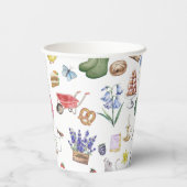 うさぎのピーターピンク 紙コップ (裏面)