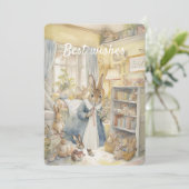 うさぎのピーター 母の日のカード シーズンカード (スタンド正面)