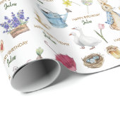 うさぎのペティエ ラッピングペーパー (ロールコーナー)