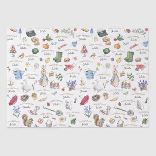 うさぎのペティエ 薄葉紙 (正面)