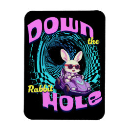 うさぎのホールフレックスを下へ マグネット