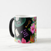 うさぎのホールマグカップを下へ モーフィングマグカップ (正面左)