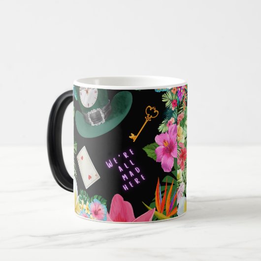 うさぎのホールマグカップを下へ モーフィングマグカップ (正面左)