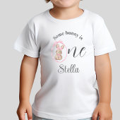 うさぎのボディスーツ 1歳の誕生日服 ベビーボディスーツ