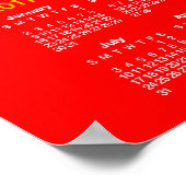 うさぎのポスターの年 ポスター (角)