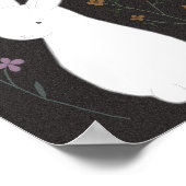 うさぎのポスター 花園 動物の壁アート ポスター (角)