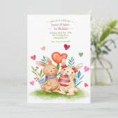 うさぎの兄弟 招待状 (スタンド正面)