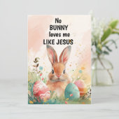 うさぎの卵のカード、イエス様のように私を愛してくれるうさぎはいない シーズンカード (スタンド正面)