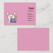 うさぎの名刺 名刺 (正面/裏面)