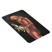 うさぎの女性 マグネット (右側)