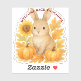 うさぎの学校へようこそ シール