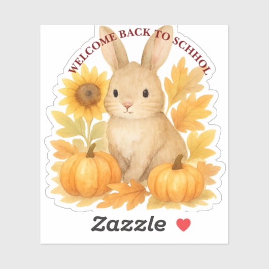 うさぎの学校へようこそ シール (シート)