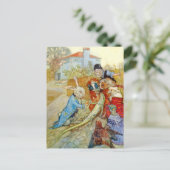 うさぎの家でトカゲをビル ポストカード (スタンド正面)